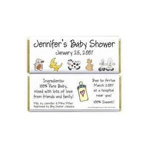    BS213   Baby Shower Nursery Rhymes Candy Bar Wrappers Baby