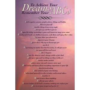  Achieve your Dreams 3 PREMIUM GRADE Rolled CANVAS Art 