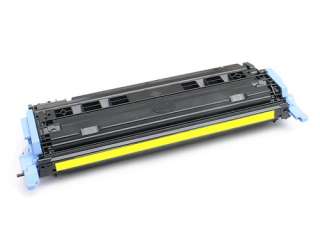 HP Q6002A Yellow Toner Cartridge 1600 2600 2605 2605N 829160412436 
