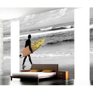  Wall Mural Decal Sticker Surfer MMartin121 Bw Color 