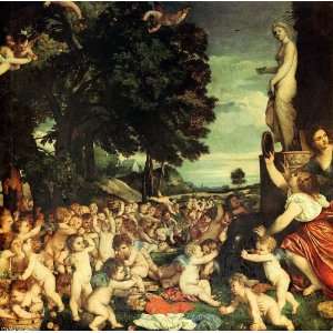  Hand Made Oil Reproduction   Titian   Tiziano Vecelli   32 