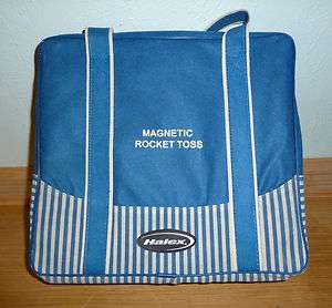 HALEX MAGNETIC ROCKET TOSS YARD OUTSIDE GAME IN CARRY CASE EXCELLENT 