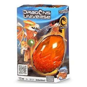    Dragons Universe Mega Bloks Set #95121 Amberblast Toys & Games