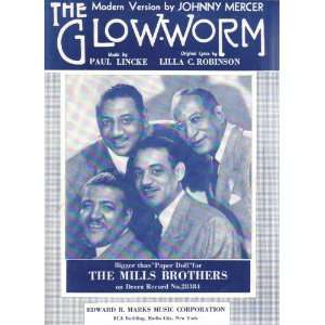  The Glow Worm (Recorded by The Mills Brothers) Books