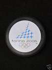 2006 torino winter olympics collectors hockey puck  