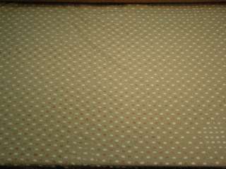 Modern Retro Green Gold Brown Upholstery Fabric bty  