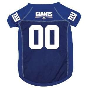    New York Giants NFL blue pet dog jersey XS 4 9lbs