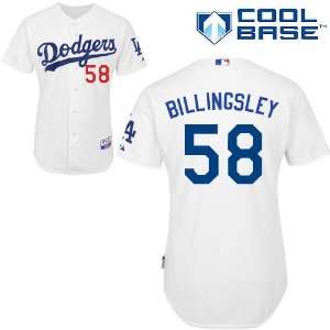 Chad Billingsley Los Angeles Dodgers Authentic Home Cool Base Jersey 