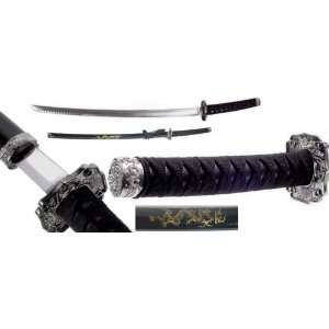  40 Black Japanese Samurai Katana Sword Ninja Sports 