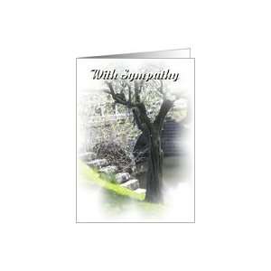  Sympathy Loss of Loved one Serene Landscape Card Health 