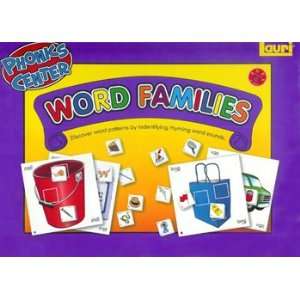  PRODUCTS/SMETHPORT/LAURI CENTER KIT WORD FAMILIES PHONICS LEARNING