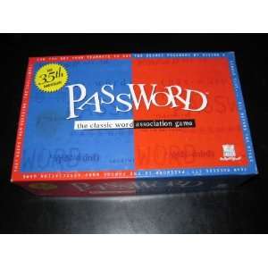  Password The Classic Word Association Game 35th 