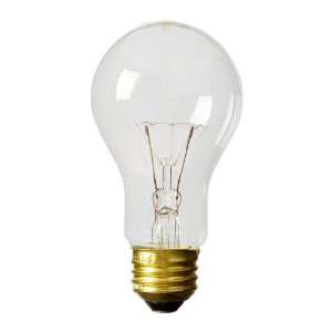   Watt A19 Medium Base 120 Volt 3,000 Hour Clear Incandescent Light Bulb