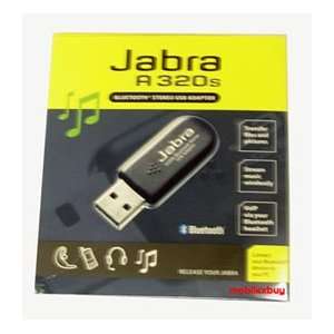  Jabra A320s A2DP Bluetooth Stereo USB Adapter Electronics