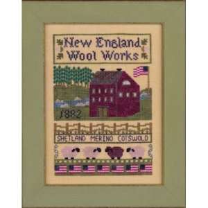   New England Wool Works   Cross Stitch Pattern Arts, Crafts & Sewing