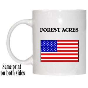  US Flag   Forest Acres, South Carolina (SC) Mug 