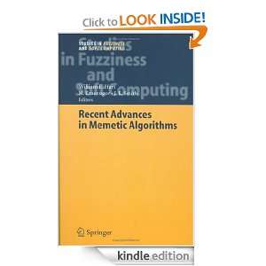Recent Advances in Memetic Algorithms William E. Hart, Natalio 
