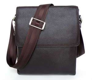   Leather Mens Business Shoulder Messenger Briefcase Bag Purse  