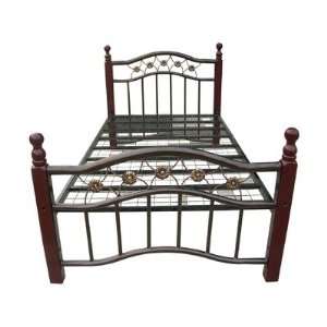  Home Source Industries 3000 Decorative Full Metal Bed with 