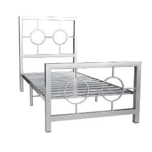  Home Source Industries 13161 Twin Metal Bed Frame with 
