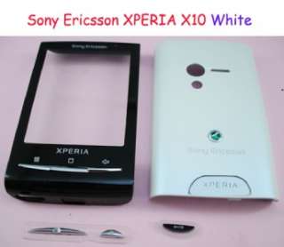 White Housing Cover for Sony Ericsson Xperia X10 Mini  