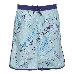  Nikita Womens Jumpy Surf Shorts (Aqua/ Purple)   XL 