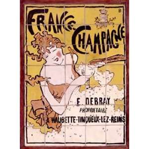  Pierre Bonnard   France   Champagne   Tiles Giclee on acid 