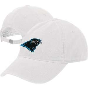   Panthers Womens  White  Adjustable Slouch Hat
