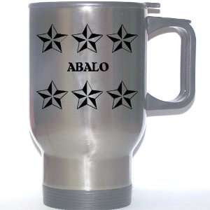  Personal Name Gift   ABALO Stainless Steel Mug (black 