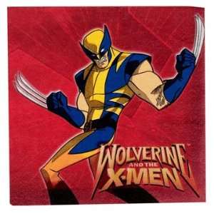  Wolverine and the X men Lunch Napkins (16 Count 