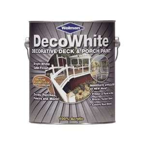  Wolman 1G DecoWhite Waterbase Deck & Porch Paint