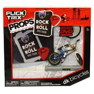  Flick Trix Props DVD 1 with Dk Blue Orange Toys & Games