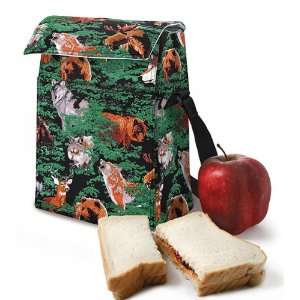  Wolf Bear Deer Insulated Lunch Cooler Bag Case Pack 12 