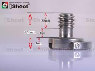 iShoot 1/4” Folding Screw IS XG for Hanging Camera and Lens