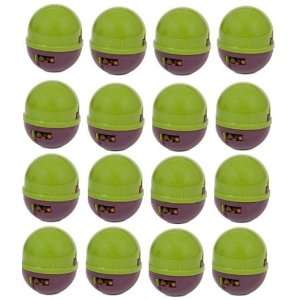  Booda Wobbling Treat Ball Green & Purple 16 pk Pet 