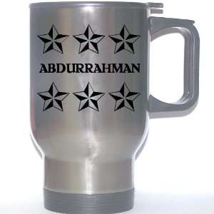  Personal Name Gift   ABDURRAHMAN Stainless Steel Mug 