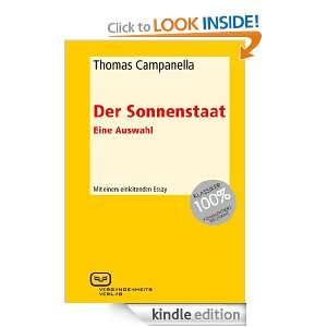 Der Sonnenstaat Eine Auswahl der wichtigsten Passagen (German Edition 