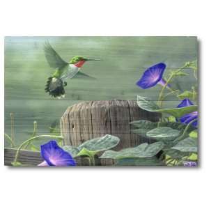 Wood Graphixs Inc. Hummingbird Wall Art