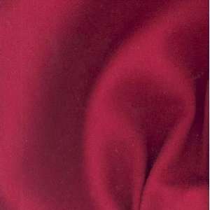  60 Wide Brushed Worsted Wool Suiting Deep Red Fabric By 