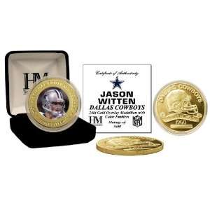  Jason Witten 24KT Commemorative Coin