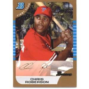  2005 Bowman Gold #209 Chris Roberson FY   Philadelphia 