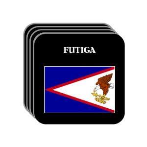 American Samoa   FUTIGA Set of 4 Mini Mousepad Coasters