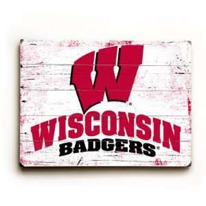  University of Wisconsin Badgers , 34x25