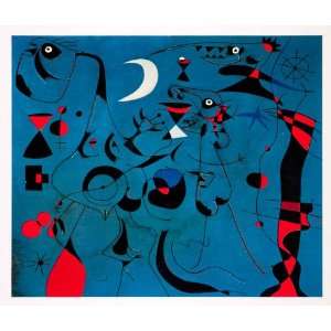  1967 Print Joan Miro Abstract Expressionism Modern Art 