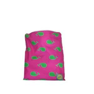  Itzy Ritzy Wet Happened Medium Wet Bag Whale Watching Pink Baby
