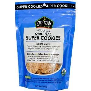  Go Raw Original Coconut Super Cookie 3 OZ Health 