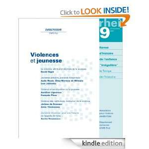 Numéro 9  2007   Violences et jeunesse   RHEI (French Edition 