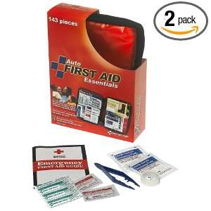  First Aid Only Auto First Aid Kit, Soft Case, 143 Piece 