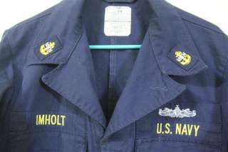 US Navy Size 42 R Chief Petty Officer Imholt Navy Multi Pocket Utility 