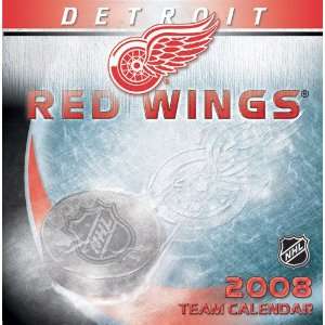  Detroit Red Wings 2008 Box Calendar
